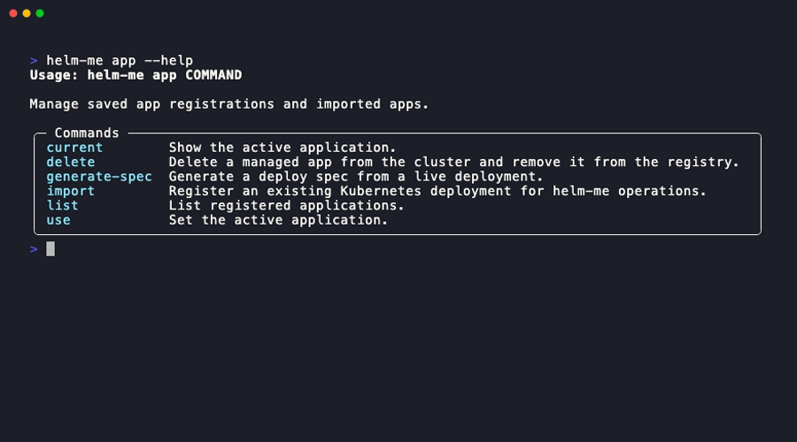 app help